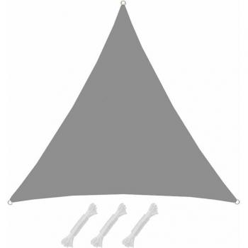 Amanka Grey Triangle Sun Protection Sail 3x3x3