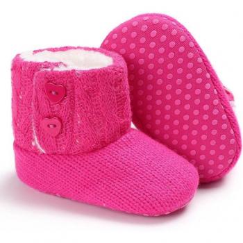 Zapatos Cálidos de Ganchillo para Recién Nacidos