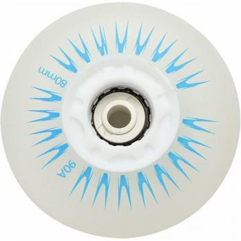 Flashing PU Roller Skate Wheels 80mm 90A