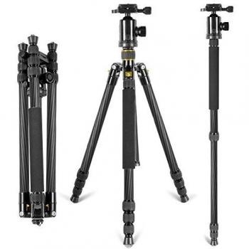Trípode Neewer 168cm con Soporte de Carga 26.5lbs