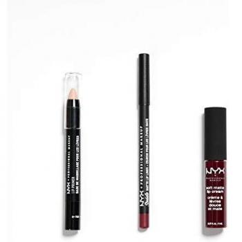 NYX Professional Makeup Lippen-Kit „Copenhagen“ – 3‑teiliges Set