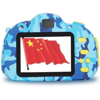 Appareil photo numérique HD Wifi pour enfants, 2 pouces LCD, Mini caméra camouflage, 32 Go, batterie 400 mAh, cadeau d'anniversaire et de Noël