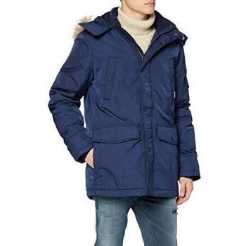 Tommy Jeans Blouson Parka Tech Noir Iris Cbk Small Homme