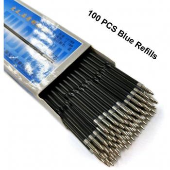 Yushun 0,7mm Nachfüllminen für Kugelschreiber, 100 Stück