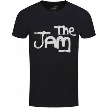 The Jam Großformatiges Schwarzes Sprühlogo T-Shirt (XL)