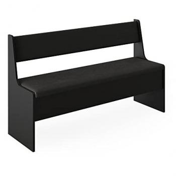 Vicco Sitzbankgruppe Roman, Schwarz, 137 cm