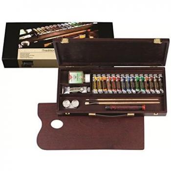 REMBRANDT Premium Oil Paints in Wooden Case