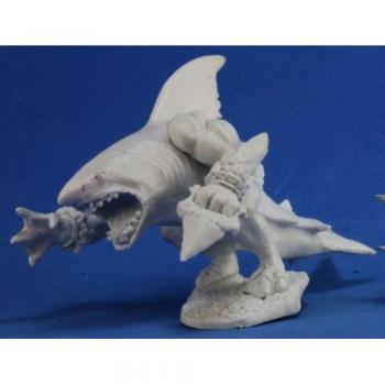 Reaper Bones Sharkman Figure