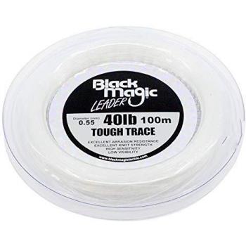 Black Magic Tough Trace 100 m Clear 0.55 mm Unisex Fishing Monofilament
