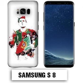 Coque Samsung S8 « Football Star » Ronaldo Madrid