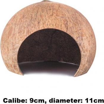 Natural Coconut Hideaway for Hamsters and Mice