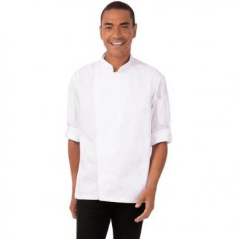 White Hartford Chef Work Jacket – XS (Unisex)