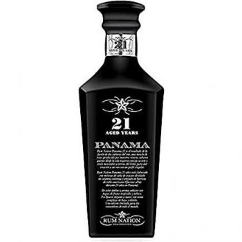 Rum Nation Panama 21 Jahre Black Edition 43% Vol. 0,7l in Geschenkbox
