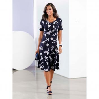 Jerseykleid Fliedertraum