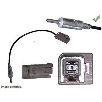 Adaptateur Antenne DIN Male compatible Peugeot, Citroën et Fiat