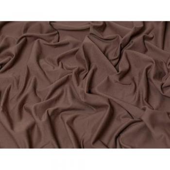 Minerva Cotton/Lycra Stretch Jersey – Espresso Brown