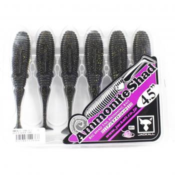 Leurre Jackall Ammonite Shad 4,5 Vibe Tail Gold Black Shad (9366)