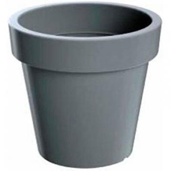 LOFLY Pflanztopf steingrau 26,1cm hoch