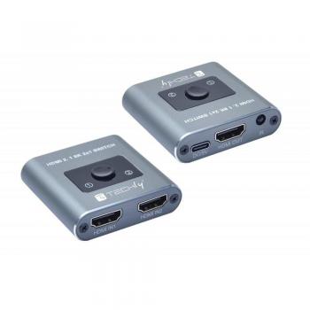 Switch 2x1 HDMI 8K con telecomando