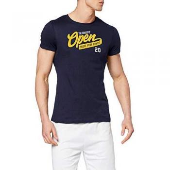 Reebok RC Open tee S Hombre Camiseta Heritage Navy