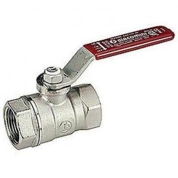 Valvola sferica maniglia a leva Rossa Giacomini 1 pollice R250X005