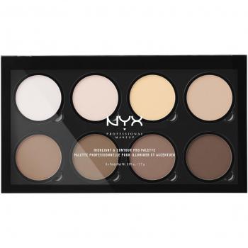 NYX Professional Makeup Highlight & Contour Pro Palette – Konturen-Pudermix
