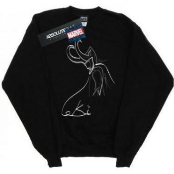 Herren Sweatshirt Loki mit Streifen