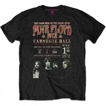 Maglia Unisex XL Nero “Carnegie Hall ’72” di Pink Floyd