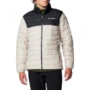 Columbia Powder Lite II – Dark Stone Black, Men’s XXL Insulated Jacket