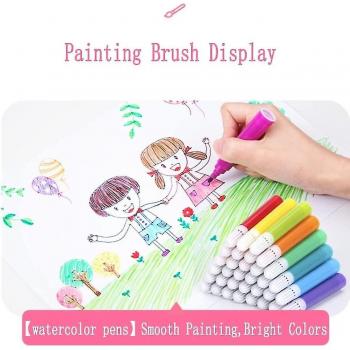 DibujArte 208: Set de Arte Infantil y Adulto con Cuerpo Tríptico