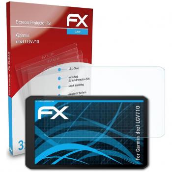 Cubierta Protectora atFoliX Compatible con Garmin Dezl LGV710