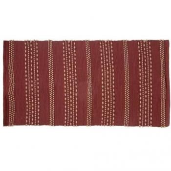 Tapis Bota rose terracotta 70x140 cm en Coton et Jute