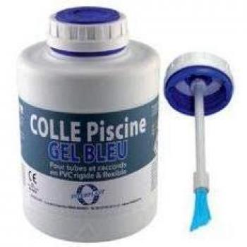 INTERPLAST Colle PVC Souple Gel Bleu 1000 ML