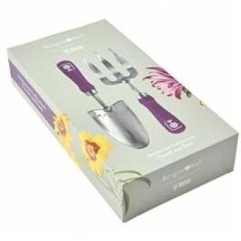 Burgon & Ball RHS Asteraceae Trowel and Fork (Gift‑Boxed)