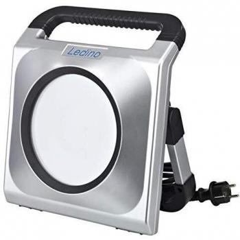 Ledino Wannsee Lampada LED da cantiere, 50W, 6500K, 2 Dosen, colore silver