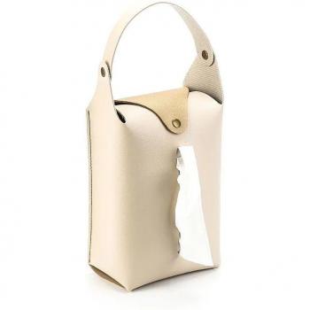 Hanging Leather Tissue Box for Home and Car