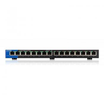 Conmutador de red PoE Linksys LGS116P