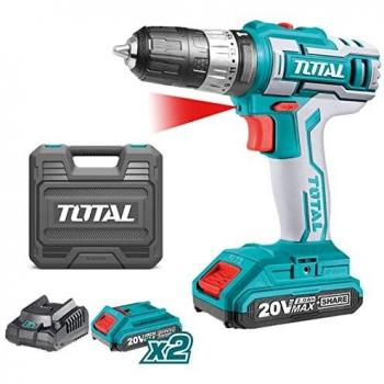 Trapano 20V 45Nm Li‑Power 2 Batterie 2.0Ah Avvitaro Percussivo