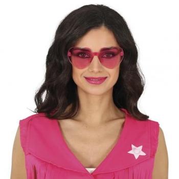 Gafas Rosa en Forma de Corazón
