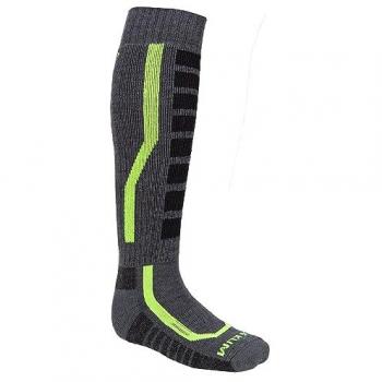 Klim Agressor 2.0 Chaussettes de motoneige Noir Gris Jaune L