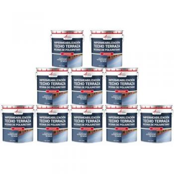 Arcane Industries Impermeabilizador de Azoteas Arcathan 10 kg x 15 unidades
