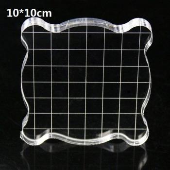 Transparent Acrylic Block for Card Making