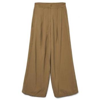 AWARE Pantalon Dad – Tendance Drapée – Marron M – Femelle