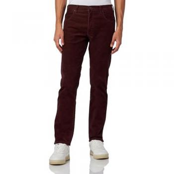Pantalón cinco bolsillos de hombre Wrangler Greensboro en color marrón, corte classic
