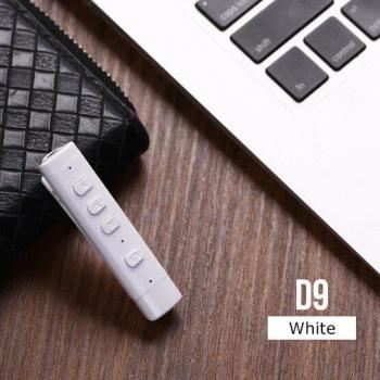 Récepteur Audio Bluetooth 5.0 avec Clip arrière et fonction Selfie