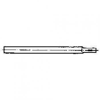 Piper Zwischenstück Alu 22 mm 80 cm