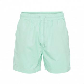 Short Twill Colore Light Aqua