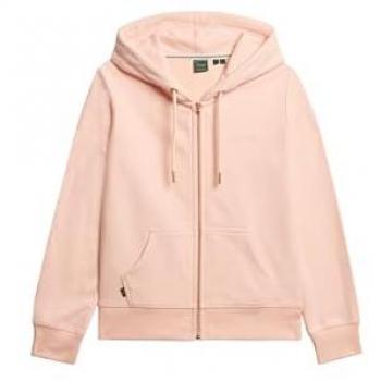 Superdry Sudadera Concremallera Rosa