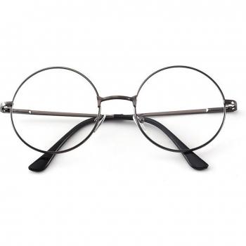 Classic Round Metal Frame Glasses