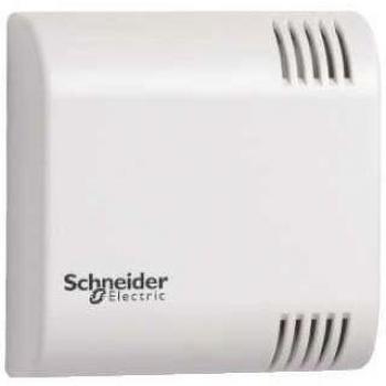 Schneider Electric CCT15846 Thermosensor mit -10 bis 55 °C Messbereich, TH4/TH7-Aufputz
